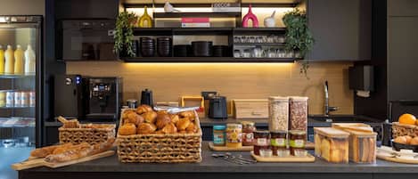 Daily buffet breakfast (EUR 10 per person)