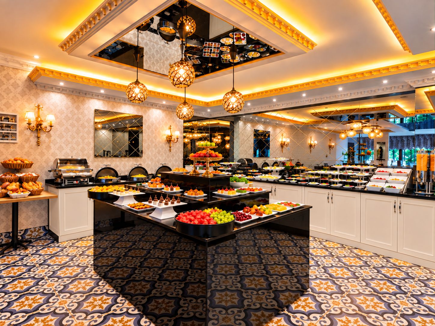 Breakfast buffet