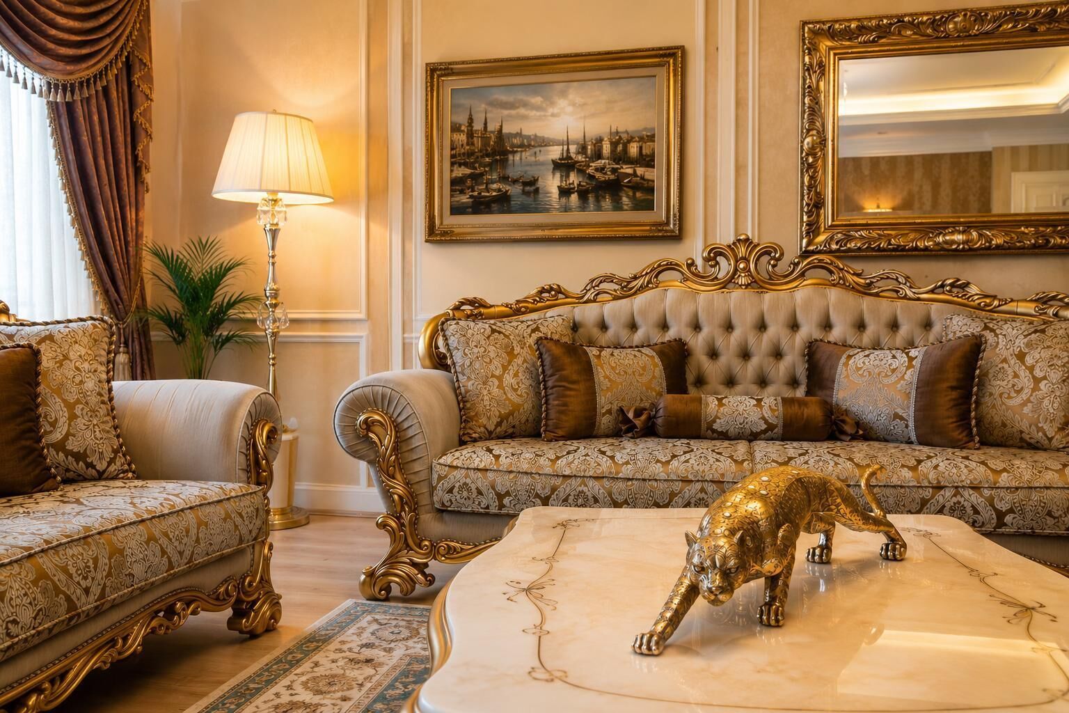 Lobby sitting area