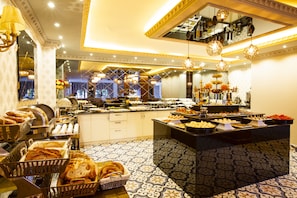 Daily buffet breakfast (EUR 10 per person)