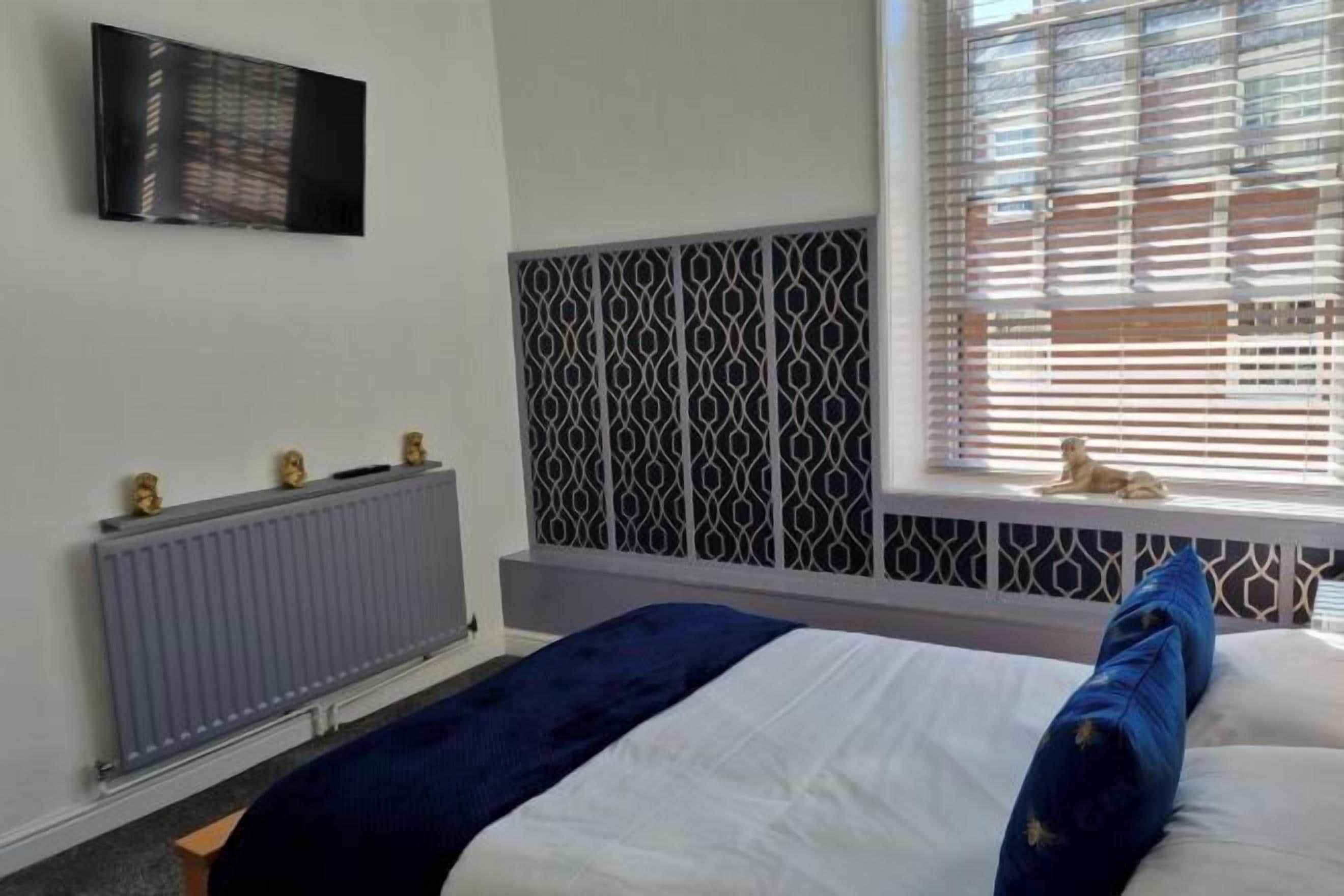 Individually decorated, individually furnished, iron/ironing board