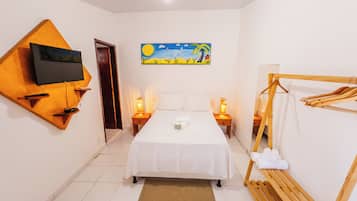 Quarto duplo | Frigobar, Wi-Fi de cortesia