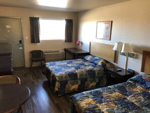 Room, 2 Double Beds | Free WiFi, bed sheets