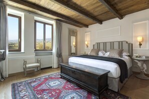 Suite exécutive, vue sur le jardin | Vue de la chambre