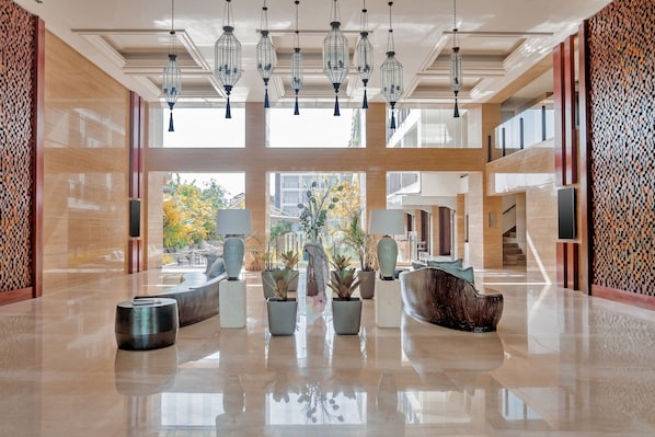 Lobby sitting area