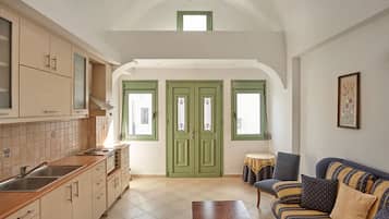 Traditioneel huis | Woonruimte | Lcd-televisie