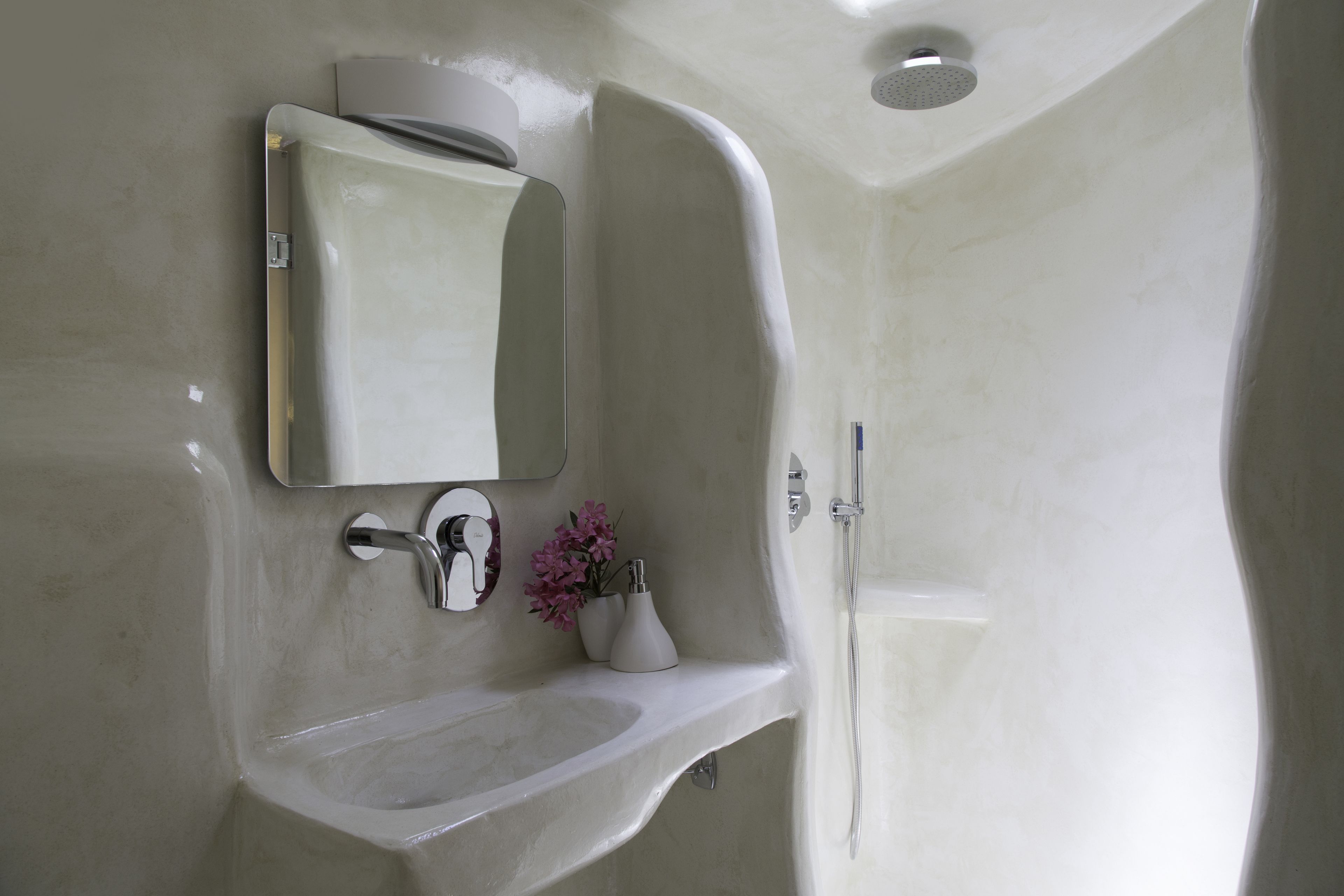 shower, eco-friendly toiletries, hair dryer, towels