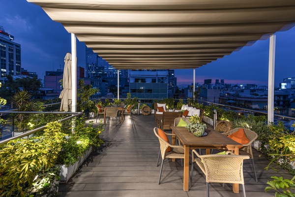 Rooftop terrace
