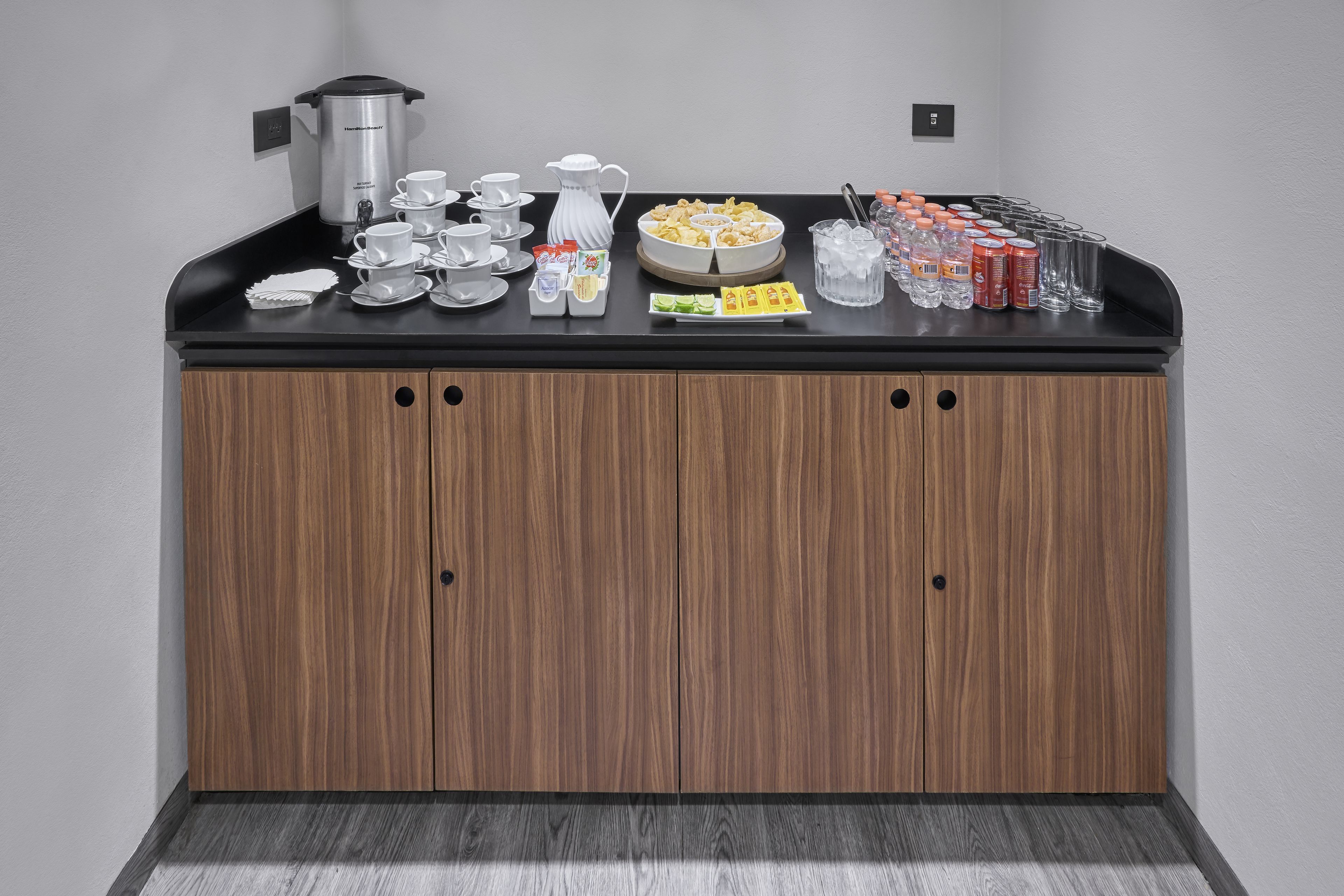 free daily self-service breakfast