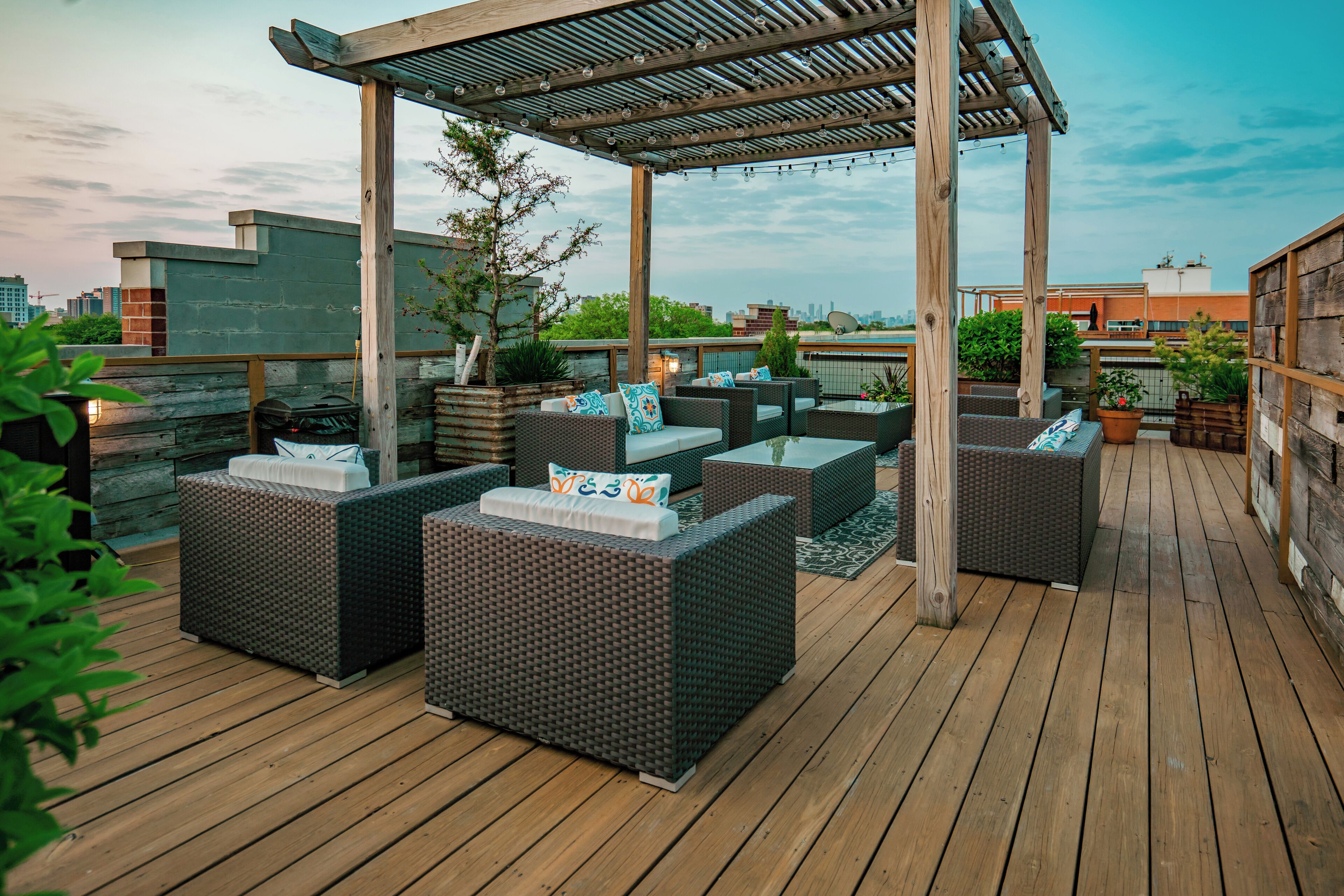 rooftop terrace