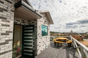 Majoituspaikan julkisivu