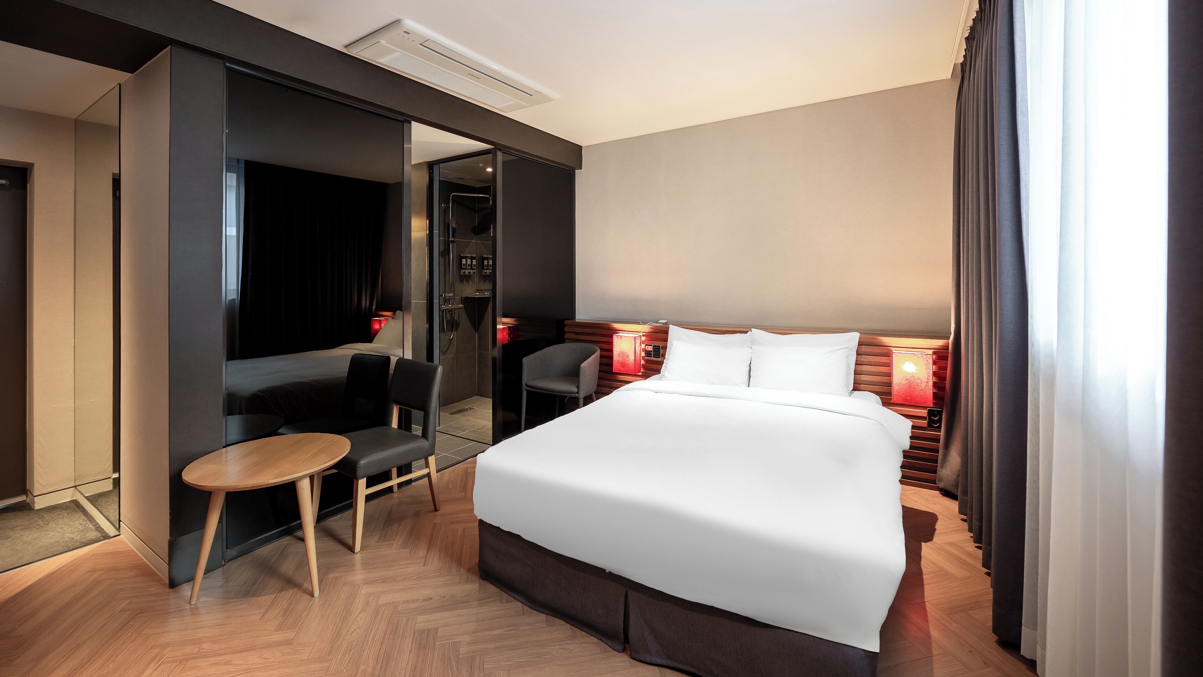 标准双人房 | 羽绒被、免费 WiFi