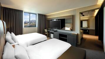 Premium bedding, free WiFi, bed sheets