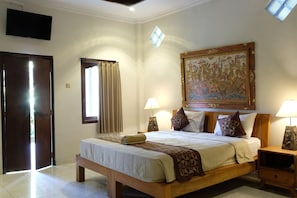 Chambre Deluxe | Bureau, Wi-Fi gratuit, draps fournis