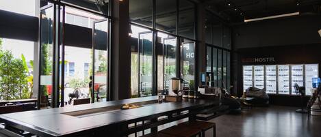 Reception hall