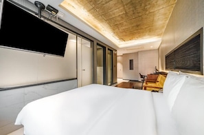 Deluxe Double Room | Premium bedding, desk, free WiFi - Bupyeong Zenith Hotel (Incheon)