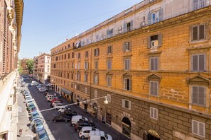 Blick von der Unterkunft