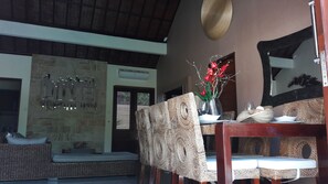 Villa, 2 Bedrooms, Private Pool | In-room dining