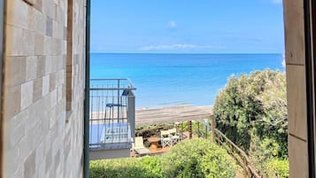 Superior Apartment, 2 Bedrooms, Terrace, Partial Sea View | Terrace/patio