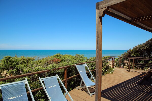 Vista desde la propiedad