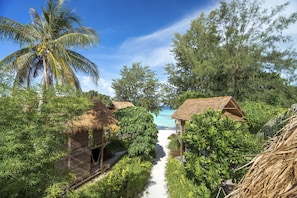 Vue depuis le balcon