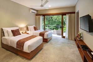 2 Bedroom Valley View Villa | In-room safe, desk, cribs/infant beds, rollaway beds - Sativa Villas Ubud (Ubud)