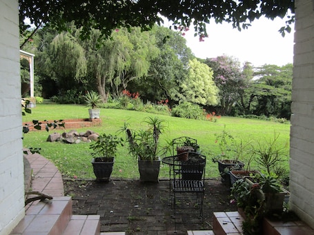 Vista al jardín