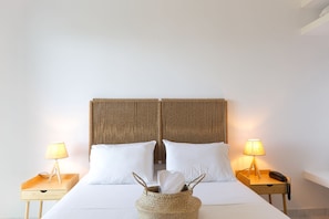 1 bedroom, hypo-allergenic bedding, in-room safe, desk - Koukounari Apartments (Agistri)