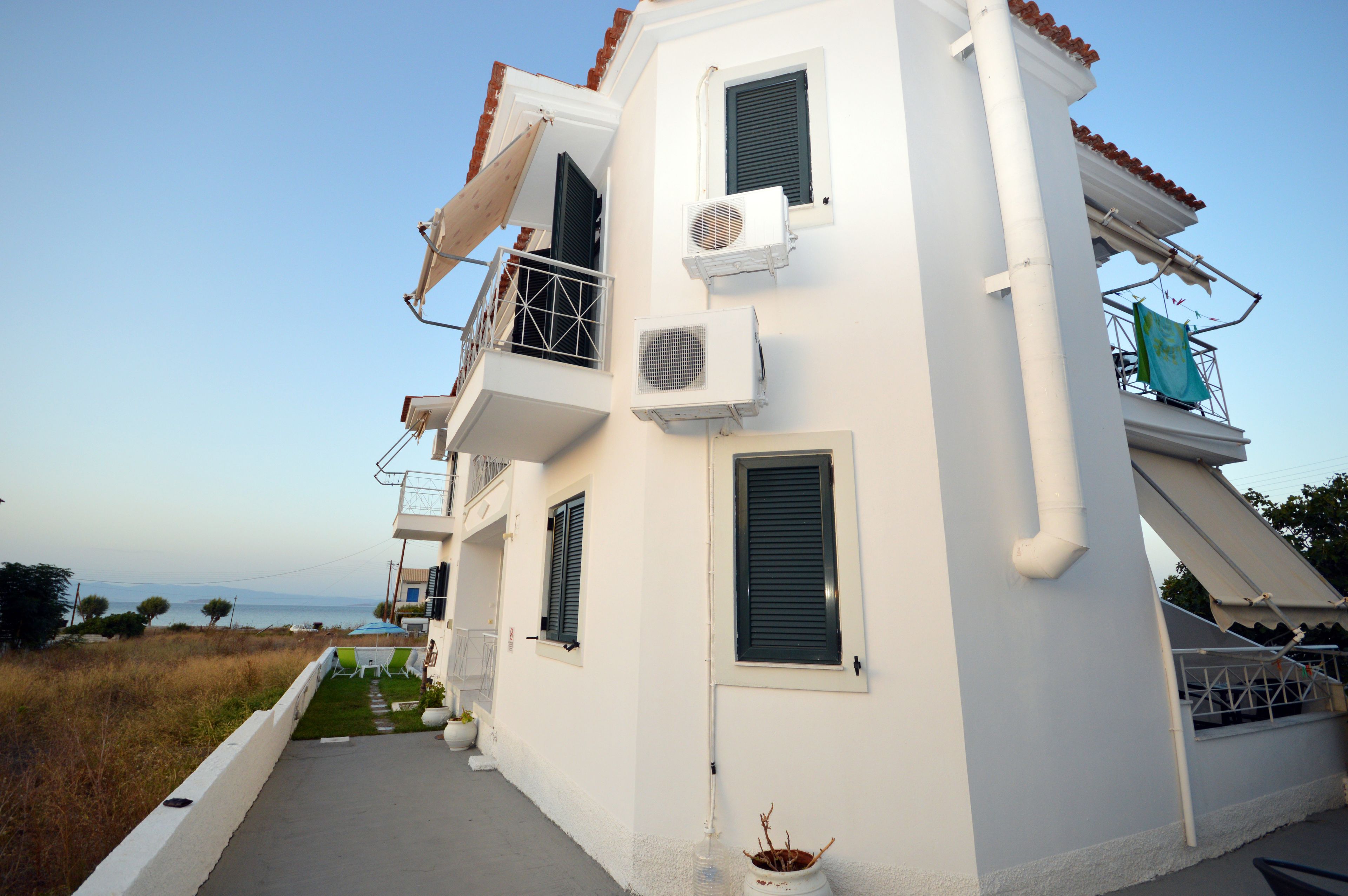 Fassade der Unterkunft