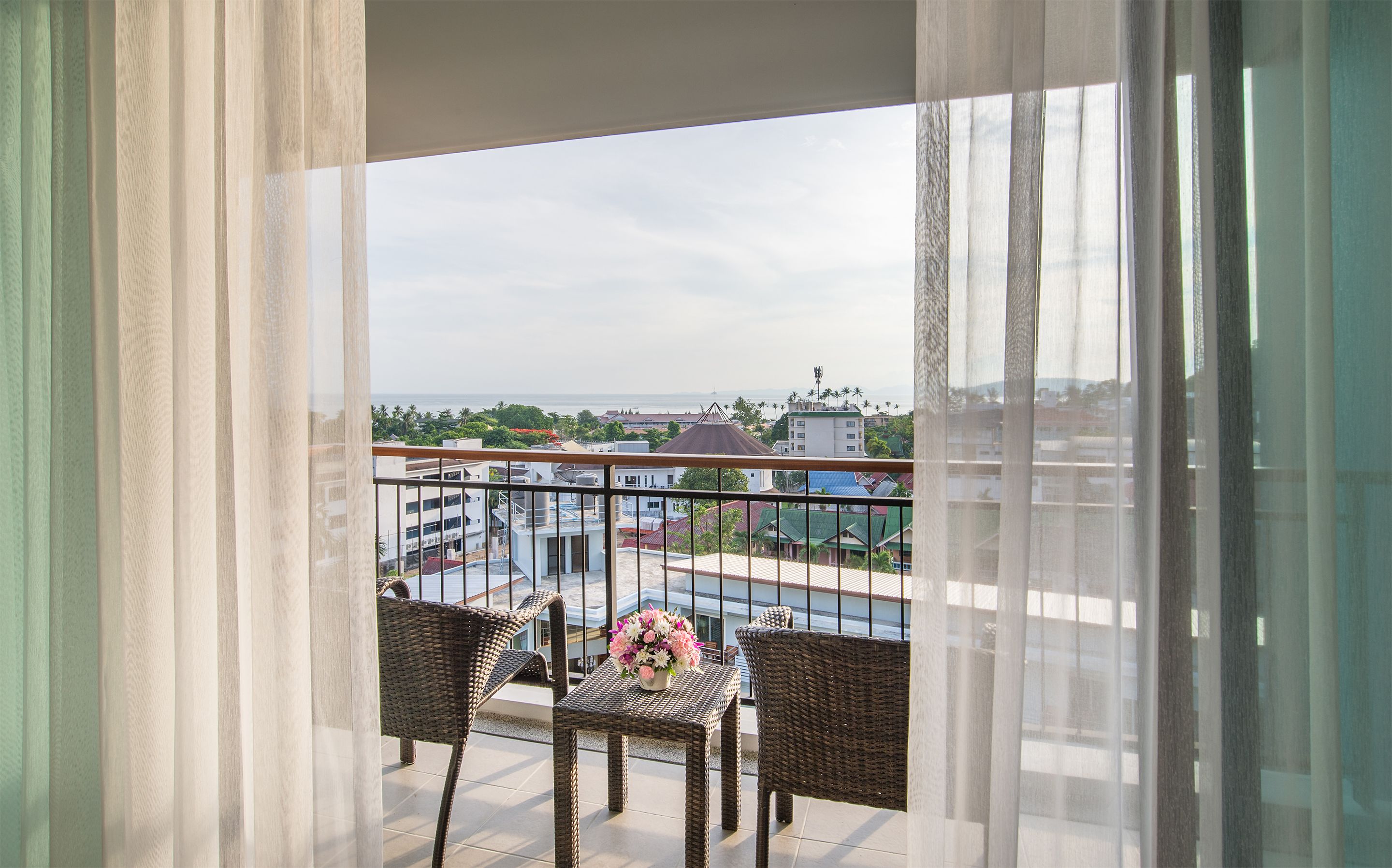 deluxe room, ocean view | view from room