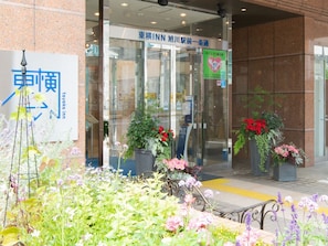 Fachada de la propiedad