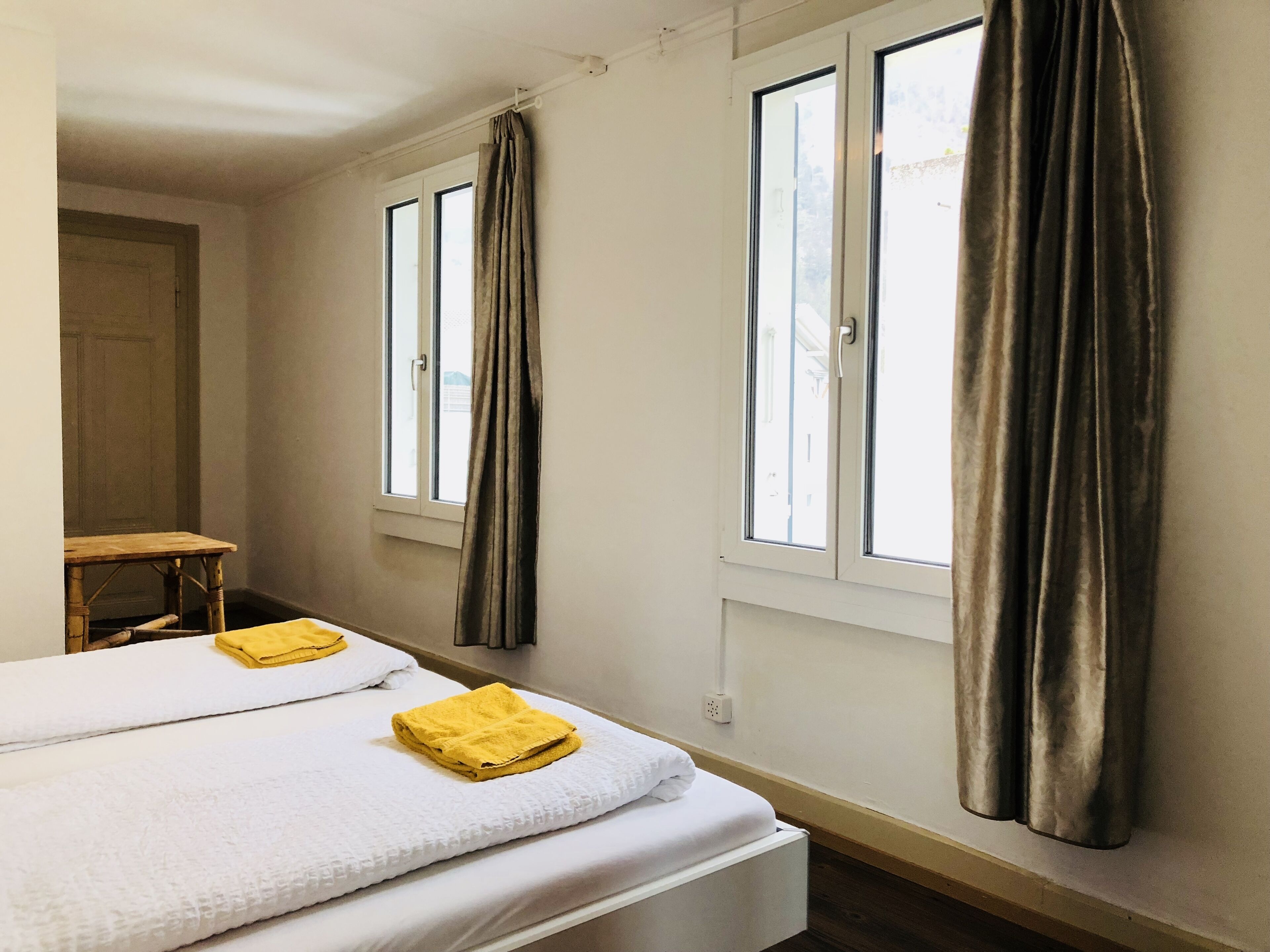 Chambre avec lits jumeaux