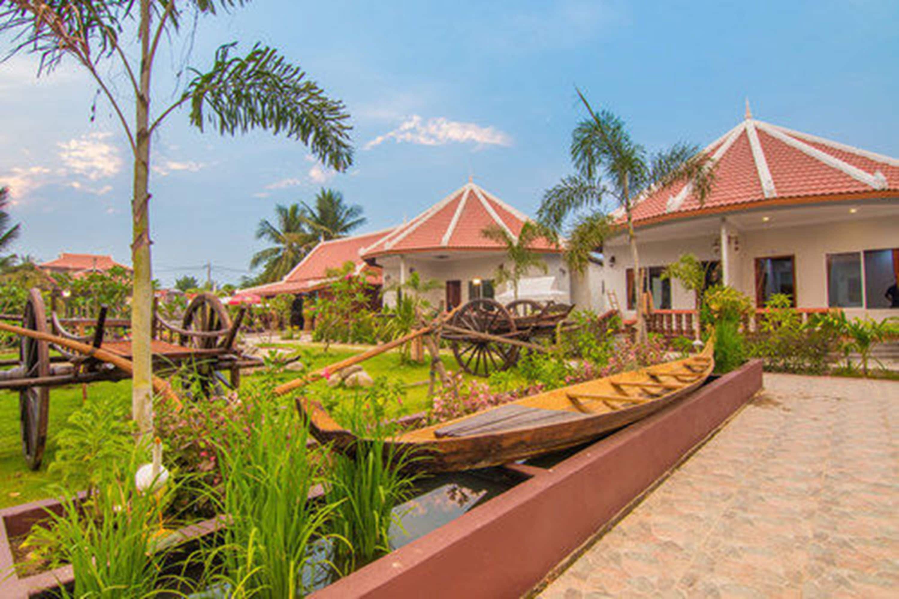 Khuôn viên nơi lưu trú