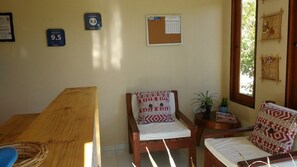 Sala de estar en el lobby