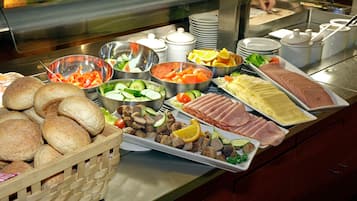 Daily continental breakfast for a fee