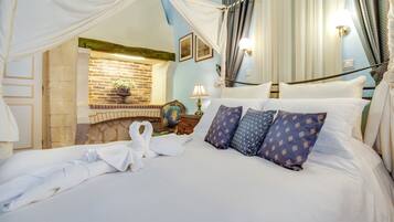 Double Room (Estia) | Premium bedding, in-room safe, individually decorated