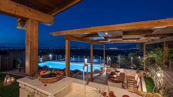 Villa, 3 slaapkamers, privézwembad | Terras
