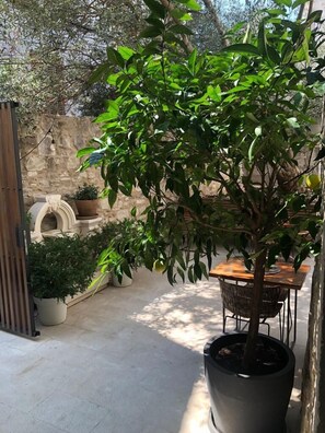 Camera doppia, al piano terra | Vista cortile