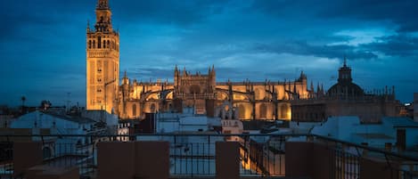 Utsikt fra overnattingsstedet