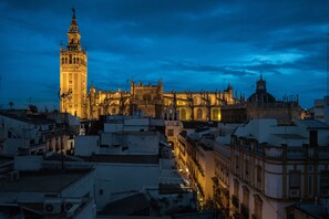 Blick von der Unterkunft