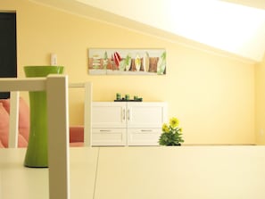 Apartment, 2 Bedrooms, Terrace, Sea View | Living room