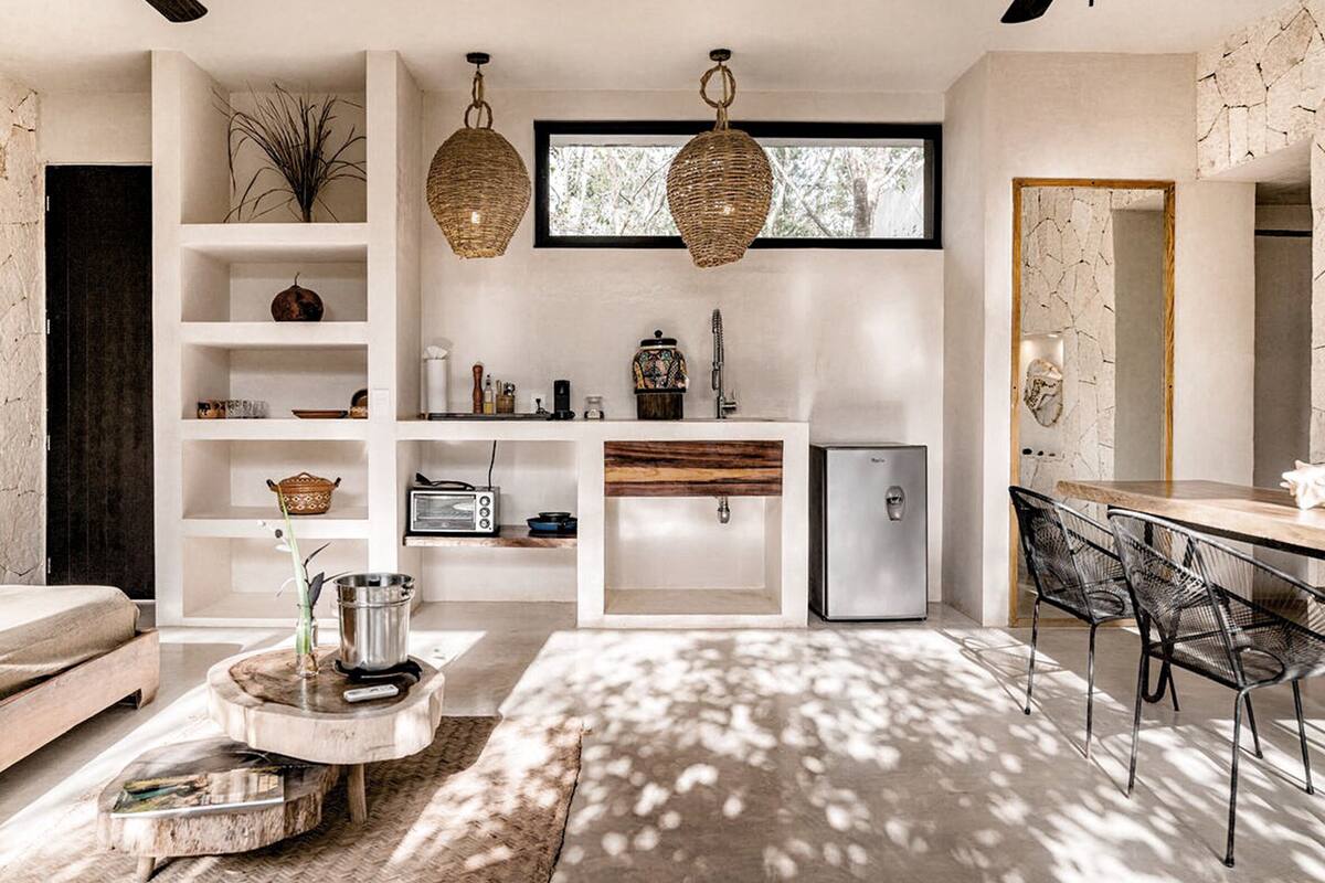 luxury quadruple room | private kitchen