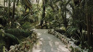 Overnattingsstedets uteområder