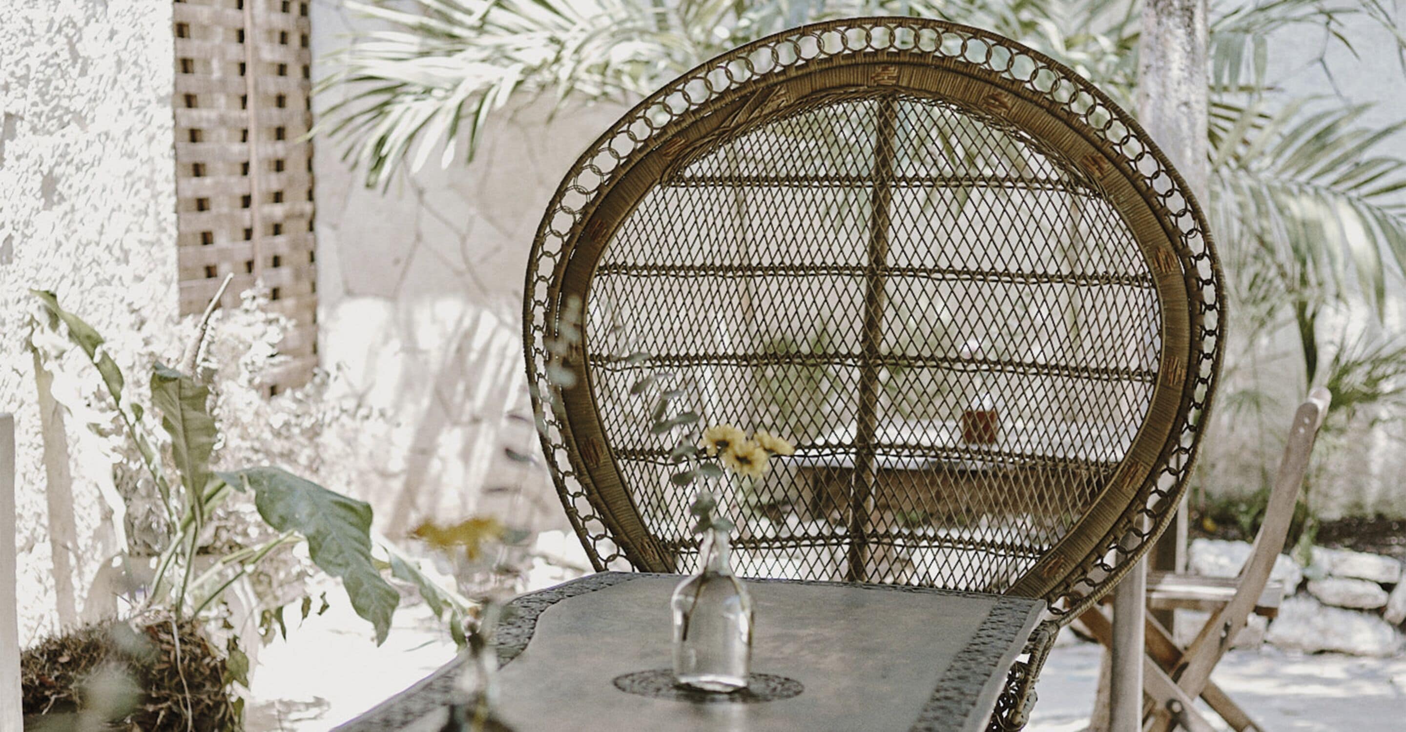 breakfast, lunch, brunch served; mexican cuisine, garden views