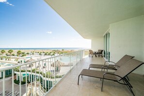 Condo, varias camas (Caribe Unit C509) | Balcón