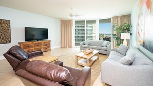 公寓客房, 多張床 (Caribe Unit C509) | 客廳