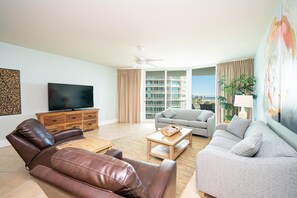 Condo, Multiple Beds (Caribe Unit C509) | Living room