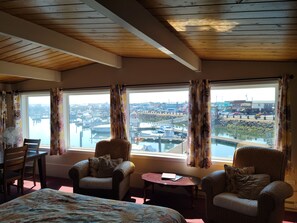 Romantic Suite, 1 King Bed with Sofa bed, Marina View, Corner | View from room - Islander Westport (Westport)