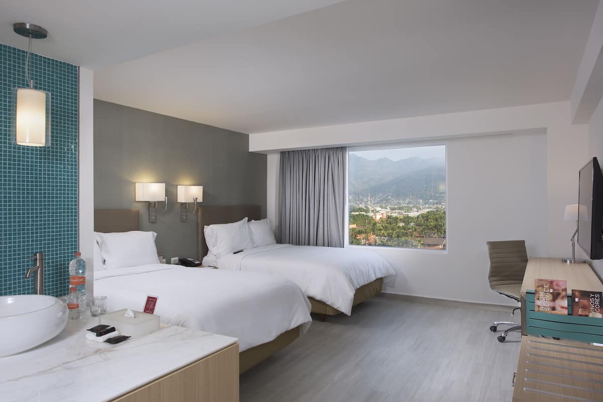 Superior Room, 2 Double Beds | Premium bedding, pillow-top beds, in-room safe, desk