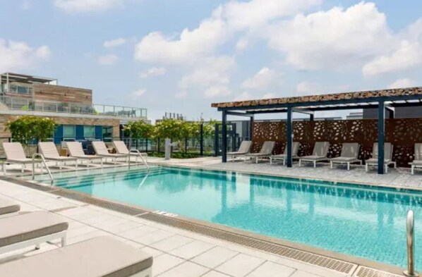 Seasonal outdoor pool